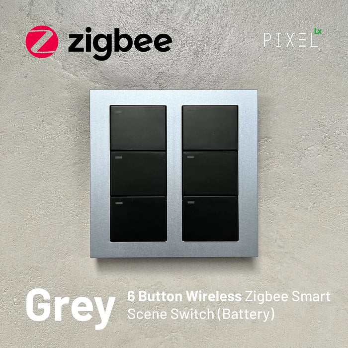 Zigbee 6 Button Wireless Smart Scene Switch: Simplify Your Smart Home